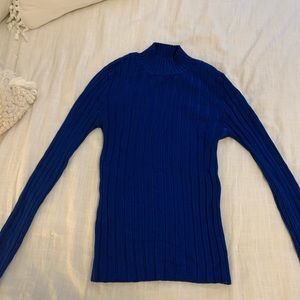 Blue sweater